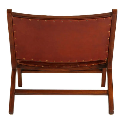 aRmanica ICNA COW LEATHER LOUNGE CHAIR