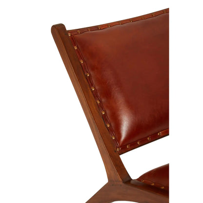 aRmanica ICNA COW LEATHER LOUNGE CHAIR