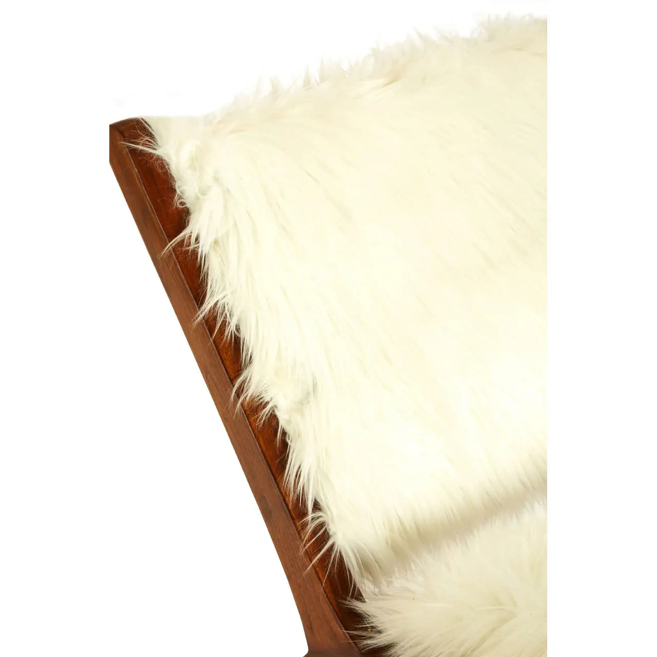 aRmanica ICNA FAUX FUR ANGLED CHAIR