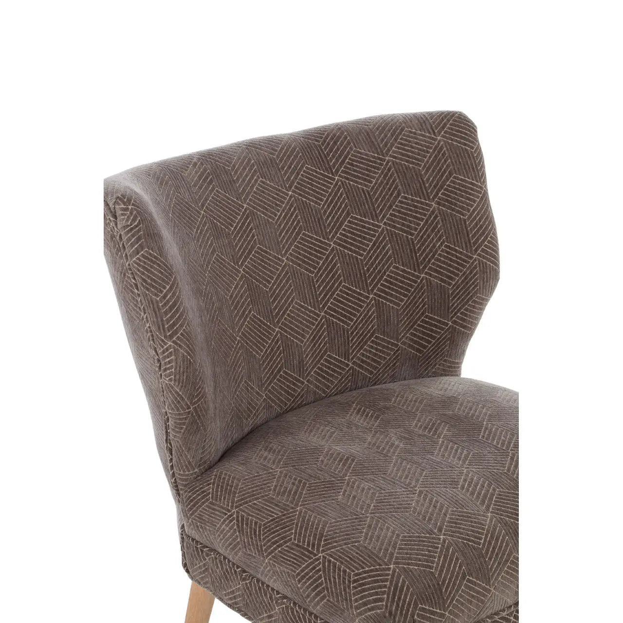 aRmanica REGENTS GREY CHENILLE WINGBACK CHAIR