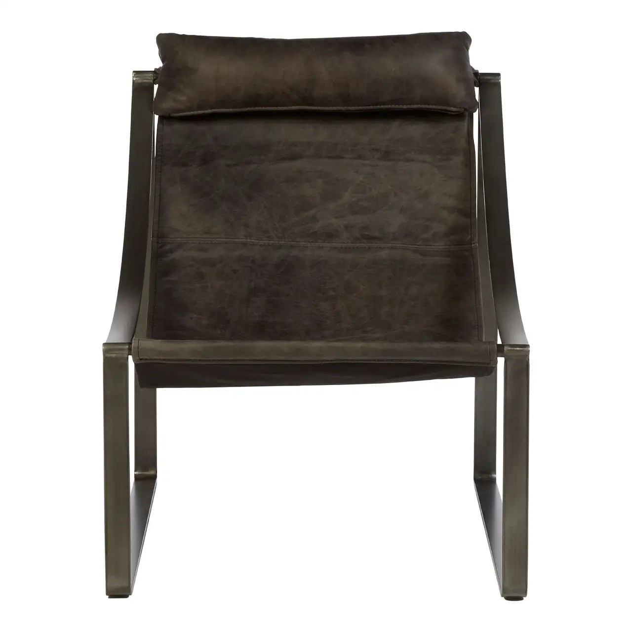 aRmanica NIMONY EBONY LEATHER CHAIR