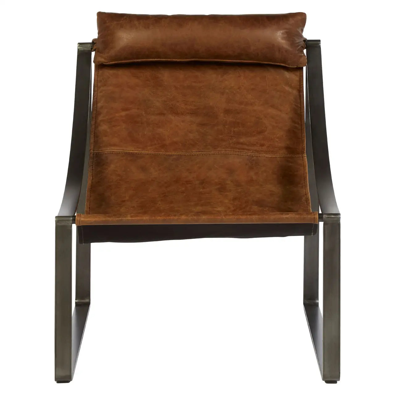 aRmanica NIMONY LIGHT BROWN LEATHER CHAIR