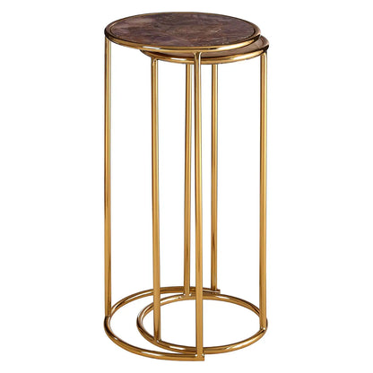 aRmanica Set Of 2 Nesting Side Tables