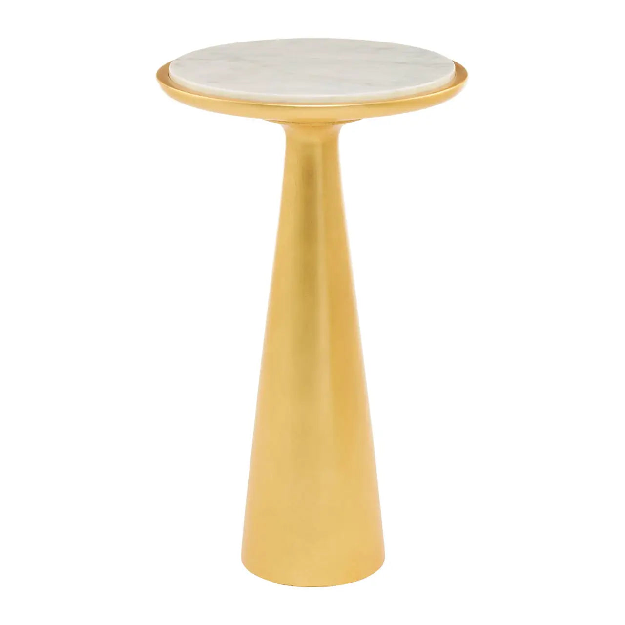 aRmanica BINO LARGE GOLD SIDE TABLE