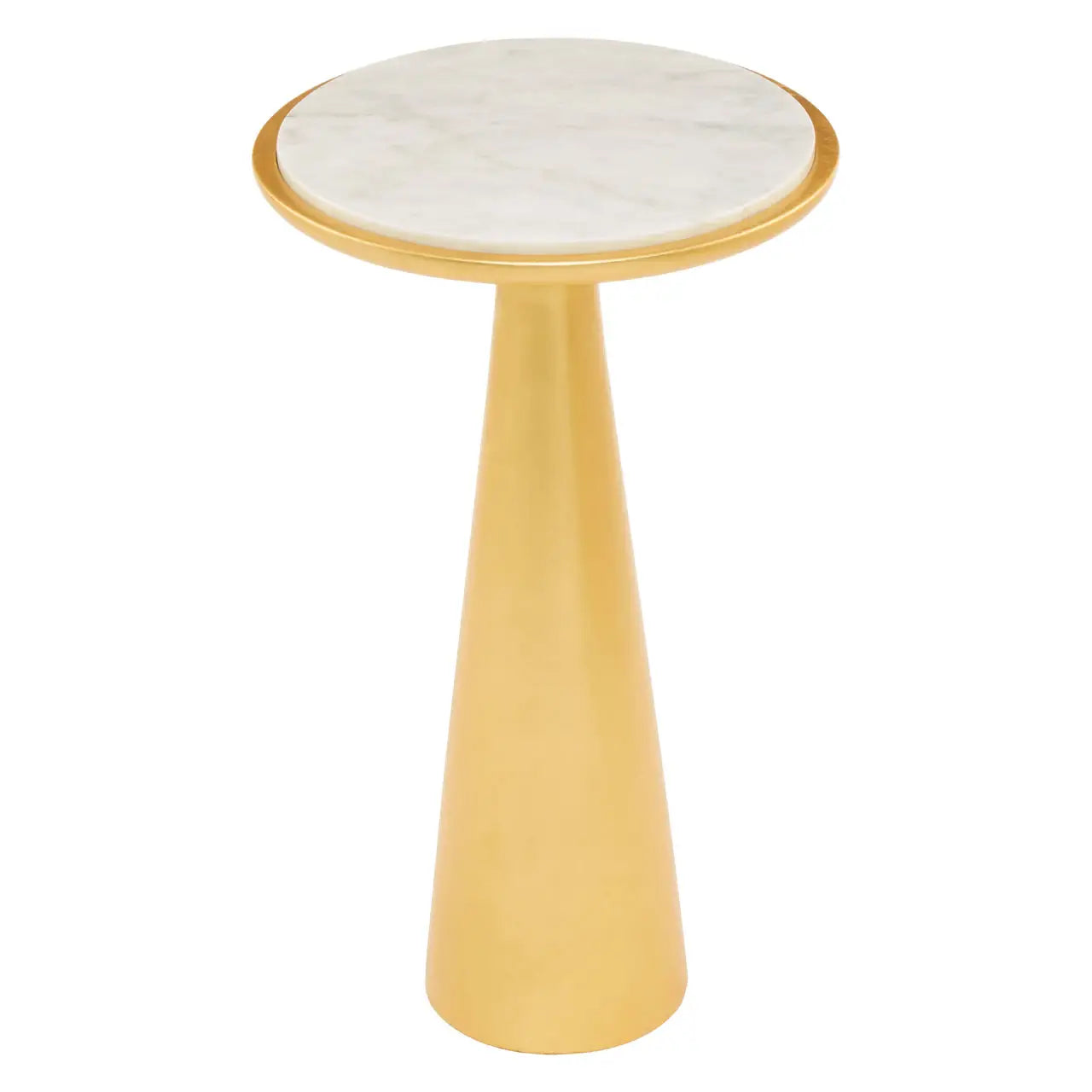 aRmanica BINO LARGE GOLD SIDE TABLE