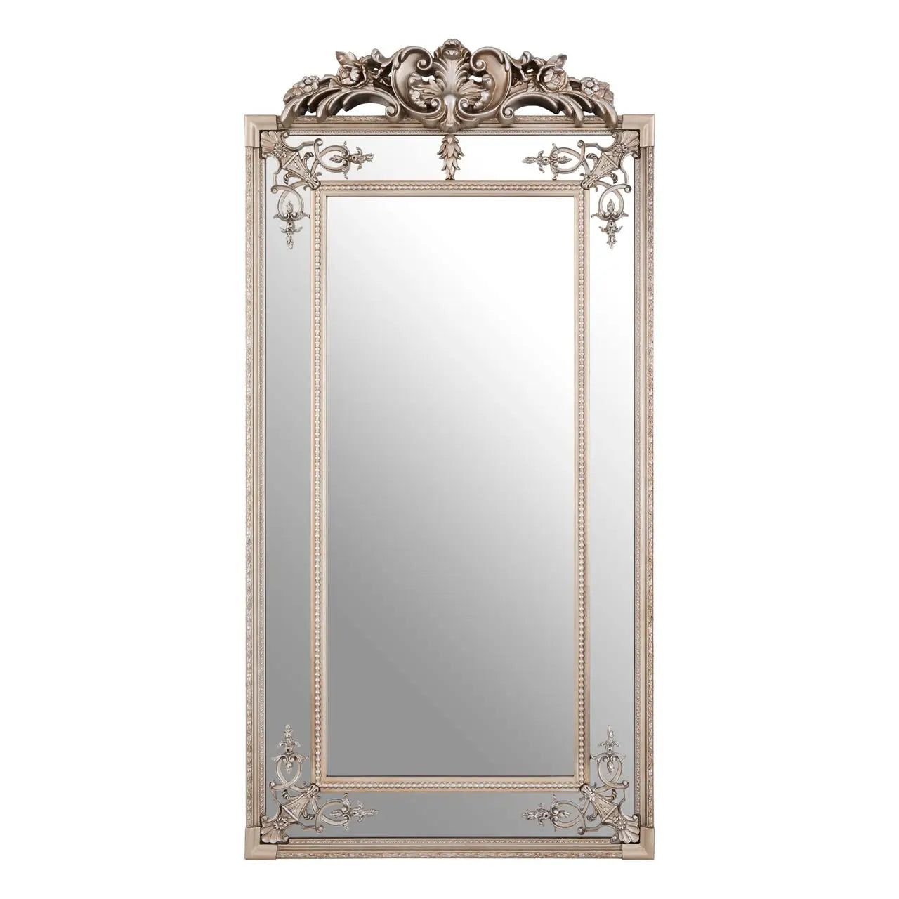 aRmanica MONACO LARGE BEVELLED MIRROR WITH CHAMPAGNE FINISH