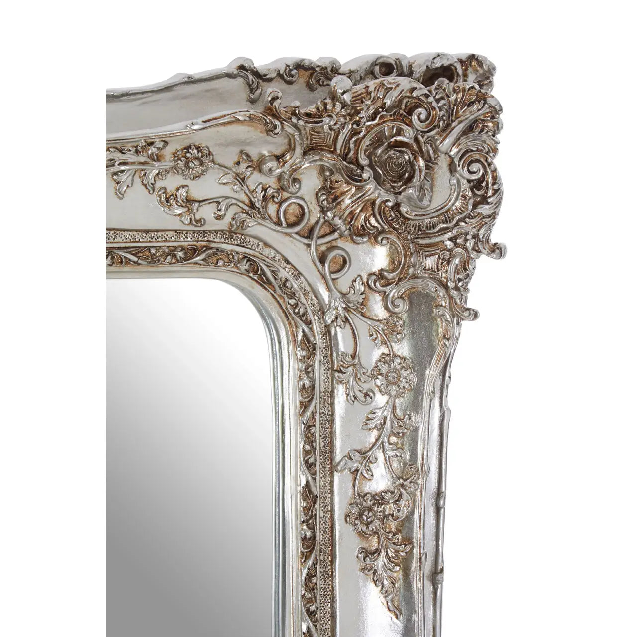 aRmanica MONACO LARGE CHAMPAGNE BAROQUE STYLE WALL MIRROR