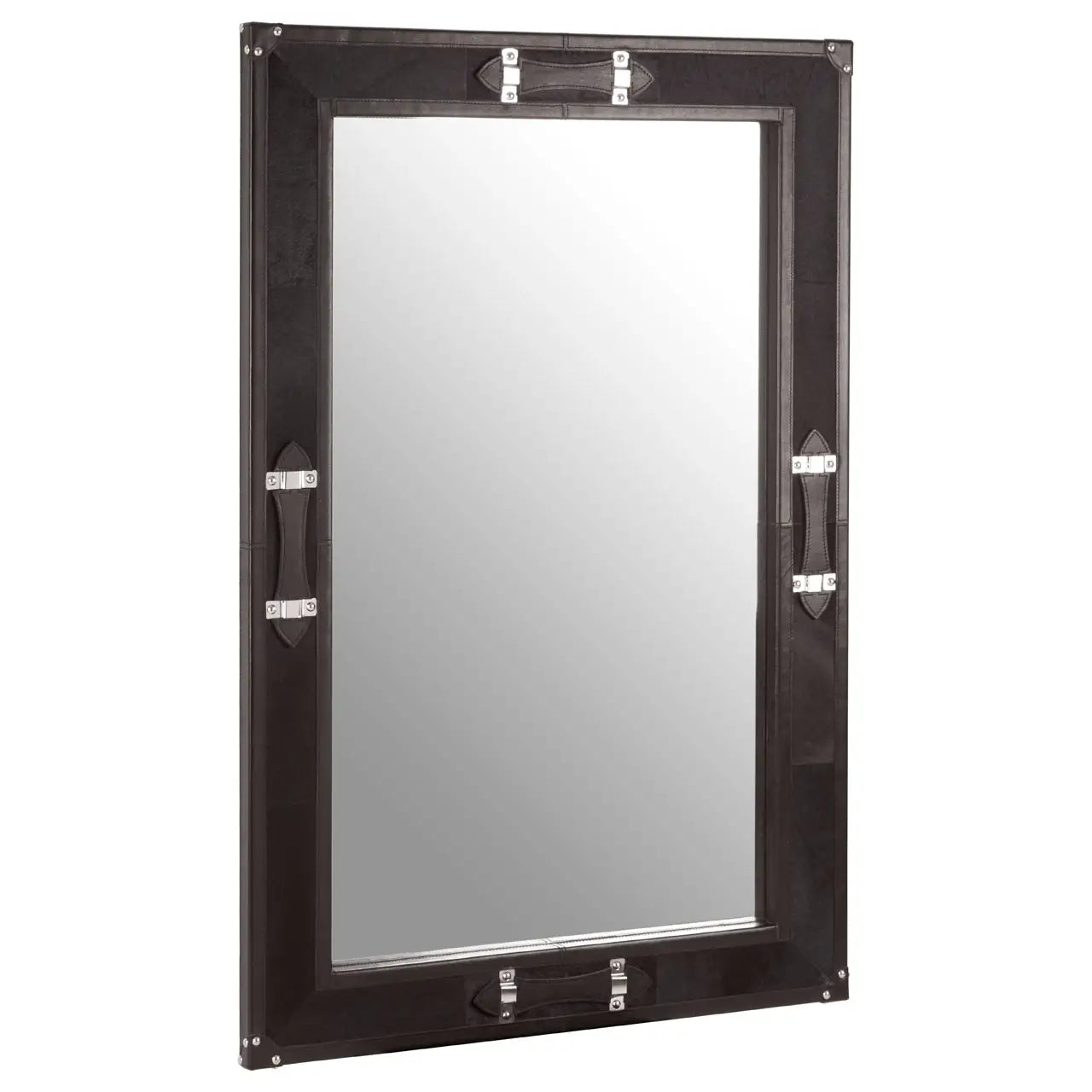 aRmanica MAYFAIR TOWNHOUSE LEATHER FRAME MIRROR