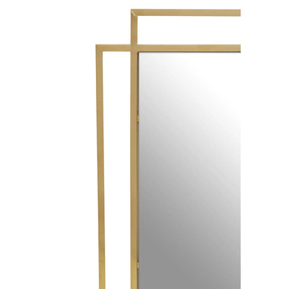 aRmanica LUNAR GOLD BRUSHED LARGE WALL MIRROR