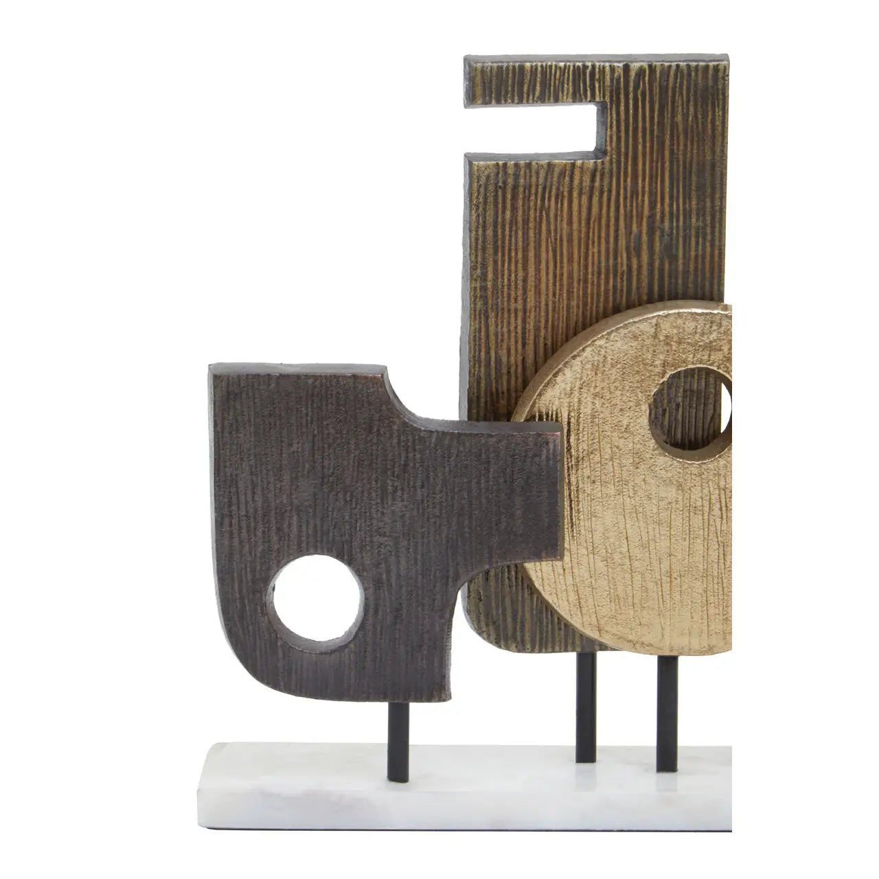 aRmanica GYMBALA RUSTIC MANGO WOOD SCULPTURE