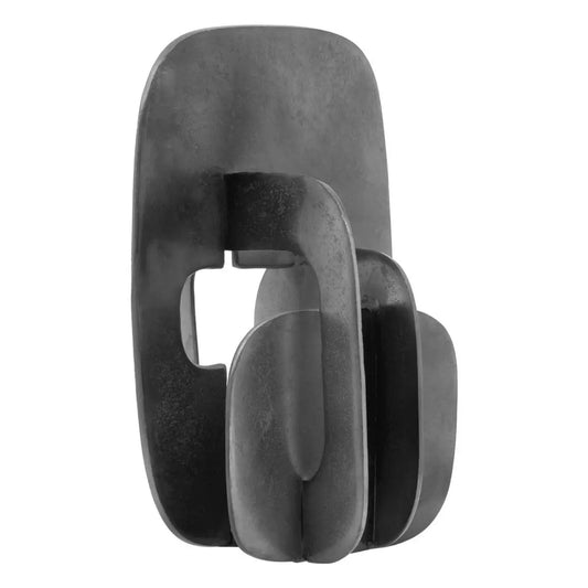 aRmanica PORTO BLACK NICKEL ABSTRACT SCULPTURE