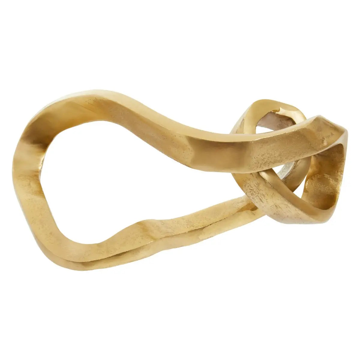 aRmanica PORTO GOLD FINISH KNOT SCULPTURE