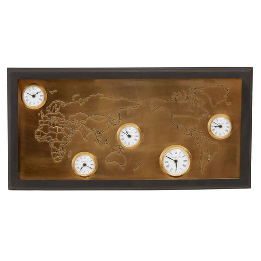 aRmanica CHELSEA MAP CLOCK