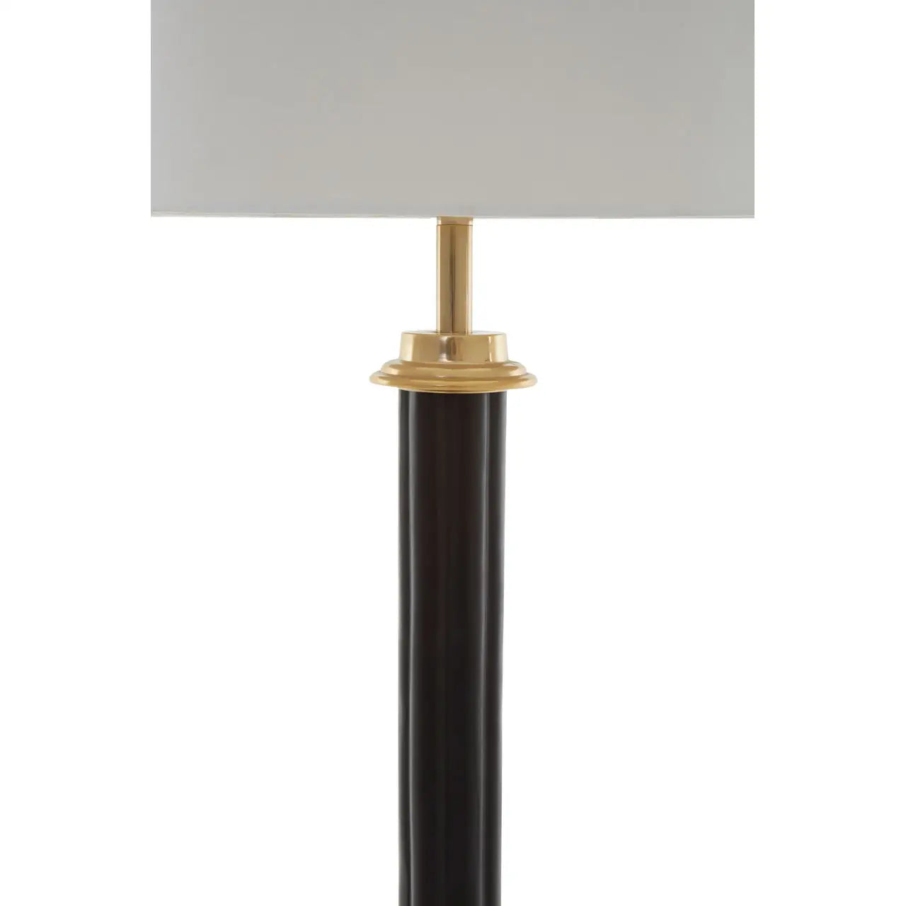 aRmanica LACEY BLACK & GOLD FLOOR LAMP