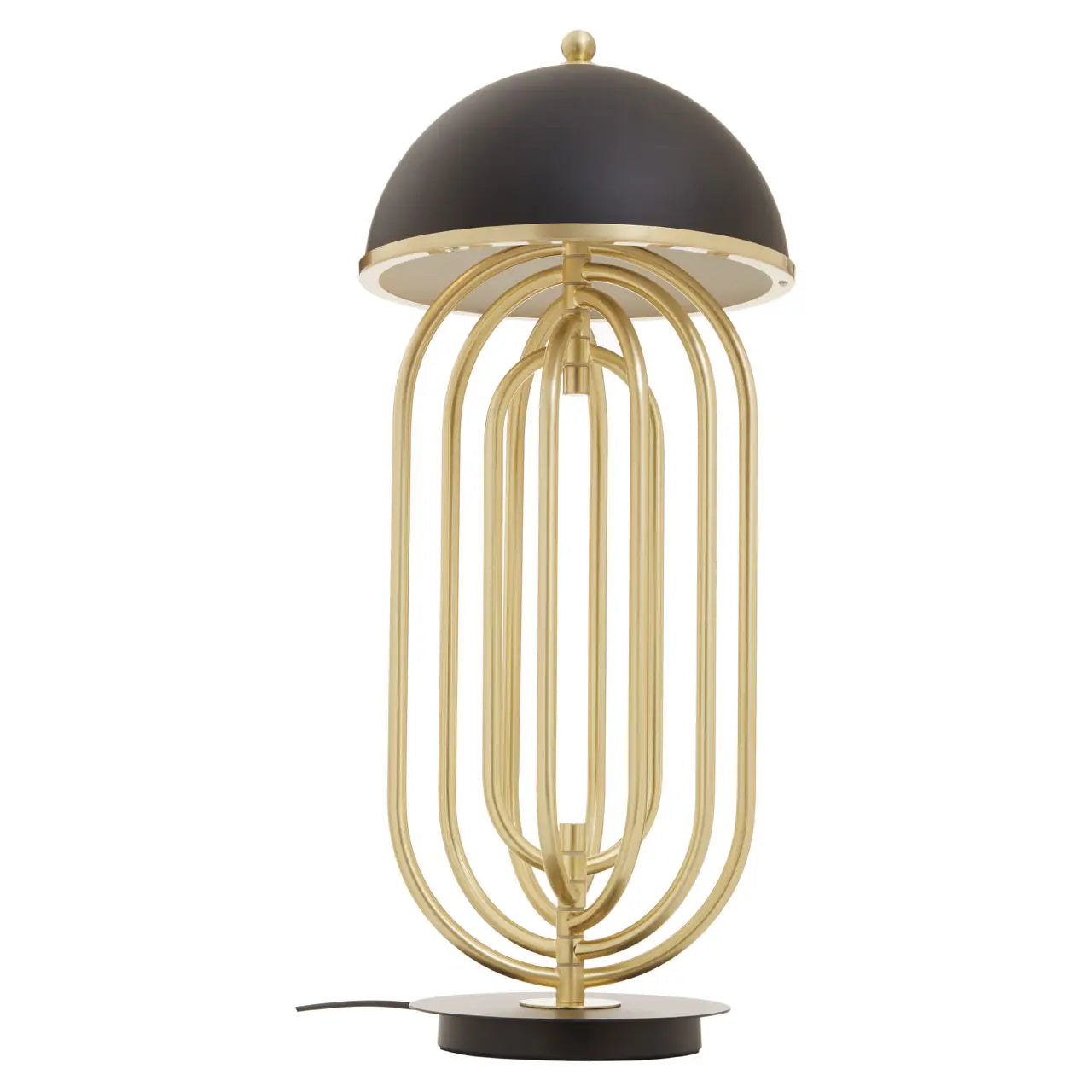 aRmanica METRO TABLE LAMP WITH BLACK SHADE