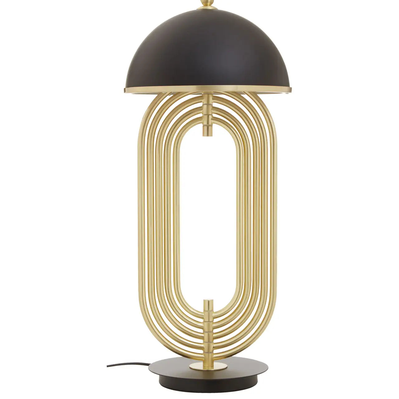 aRmanica METRO TABLE LAMP WITH BLACK SHADE