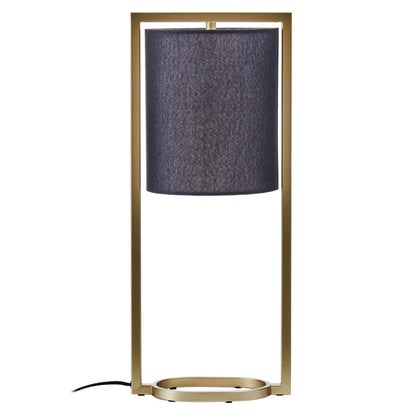 aRmanica SARA BLACK AND GOLD TABLE LAMP