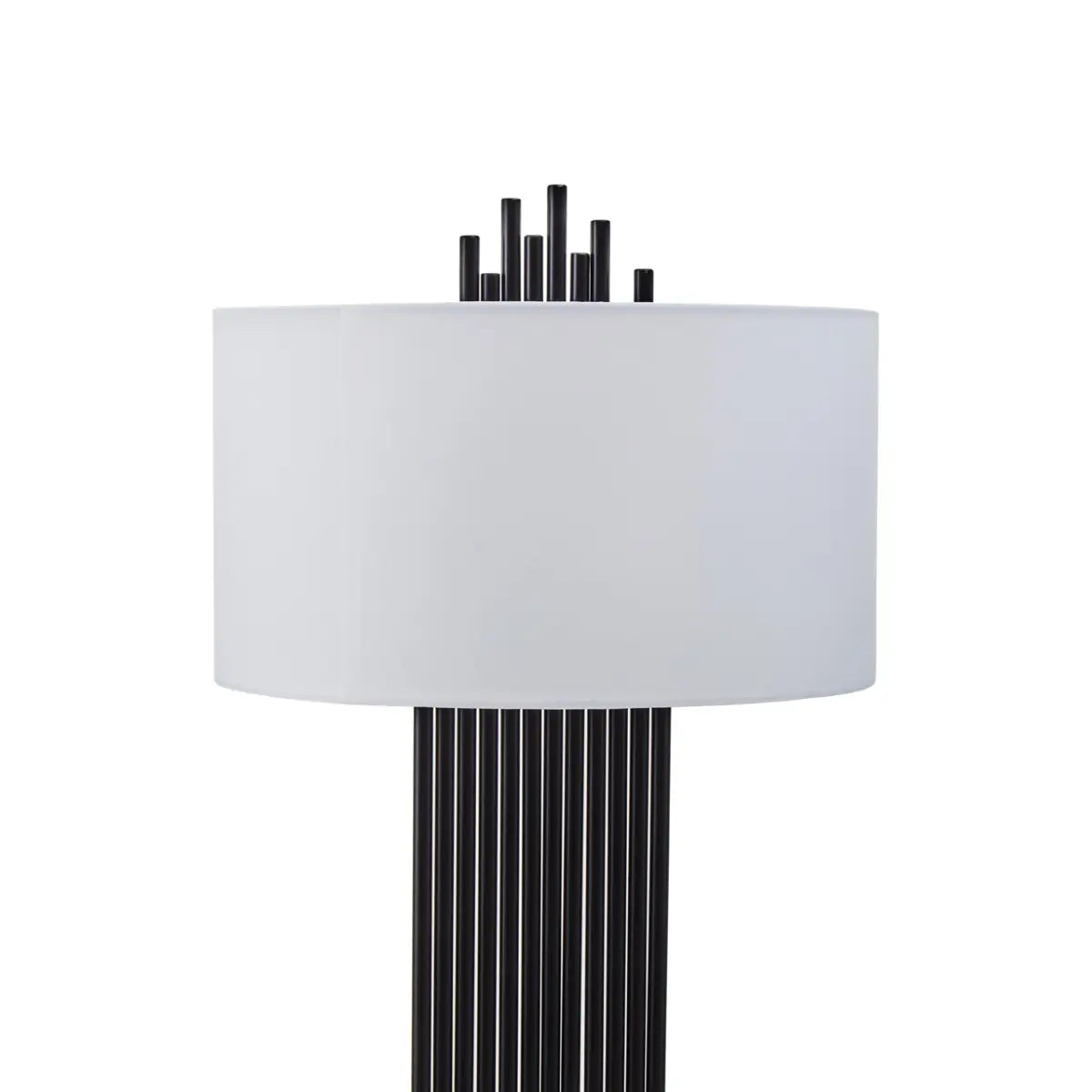 aRmanica IMPERIAL TABLE LAMP WITH WHITE LINEN SHADE