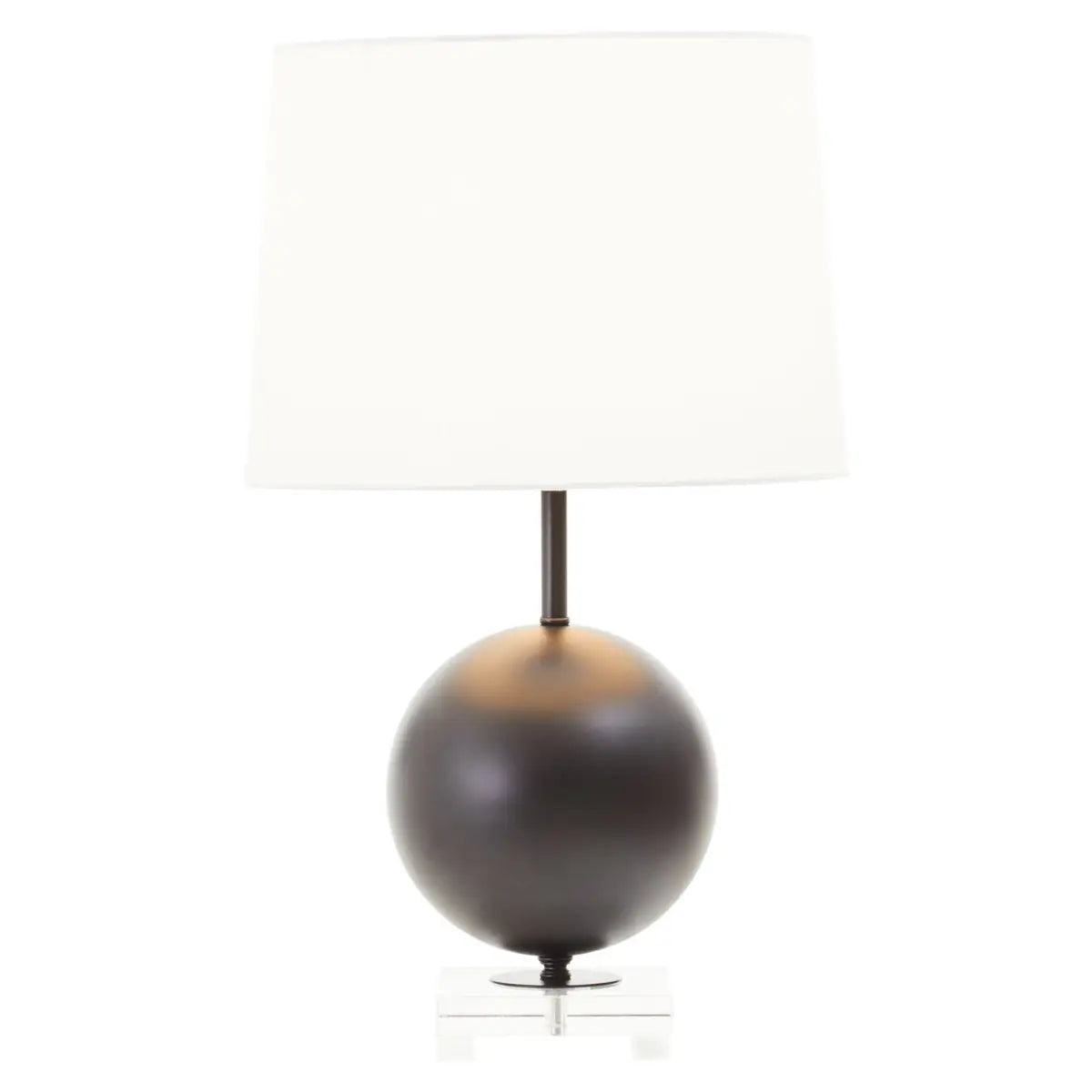 aRmanica SEENA BLACK SPHERE TABLE LAMP