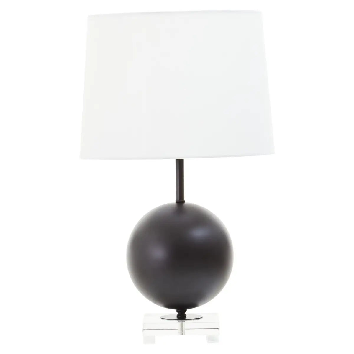 aRmanica SEENA BLACK SPHERE TABLE LAMP