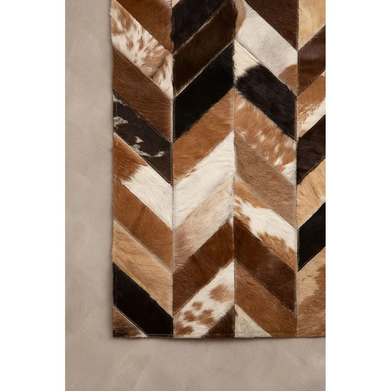 aRmanica SOHO NATURAL PATCHWORK RUG