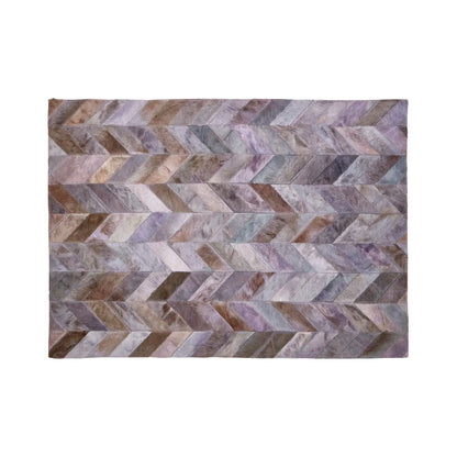 aRmanica LIGHT GREY PATCHWORK RUG