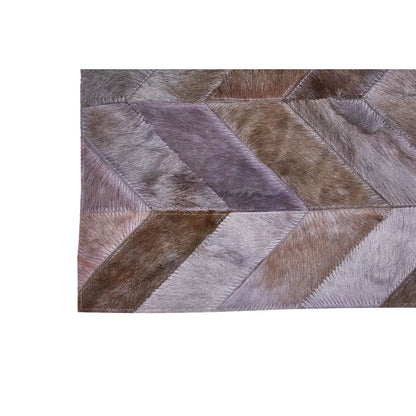 aRmanica LIGHT GREY PATCHWORK RUG