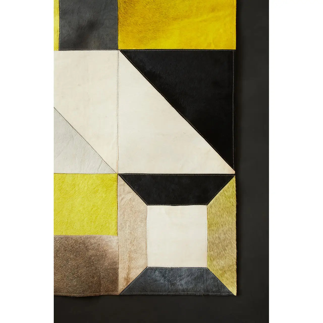 aRmanica HUDSON GEOMETRIC PATCHWORK RUG