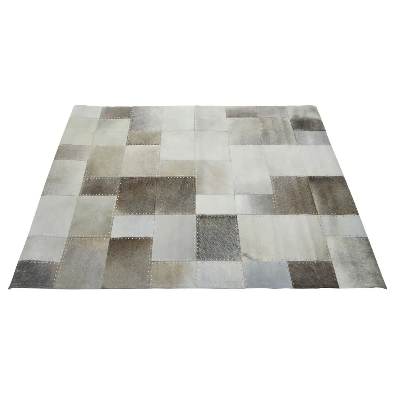 aRmanica SOHO PATCHED GREY RUG