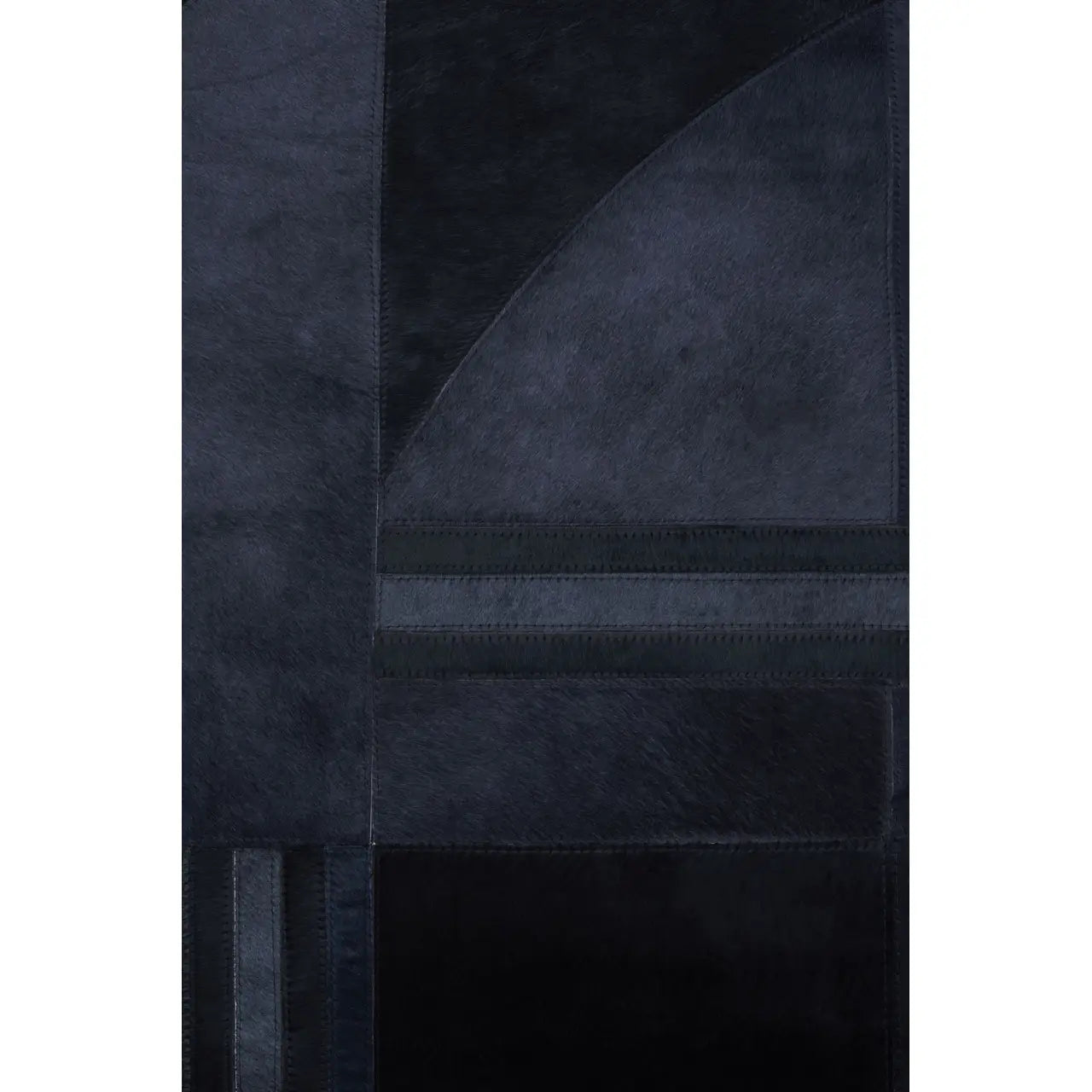 aRmanica SOHO BLACK AND GREY RUG