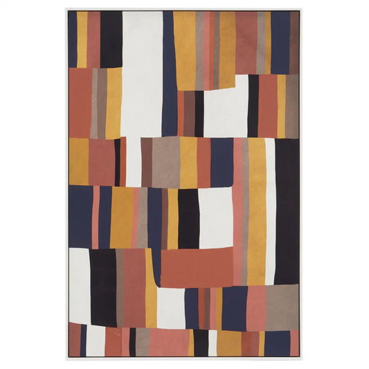 aRmanica KIOMARSI MULTICOLOURED BLOCK WALL ART