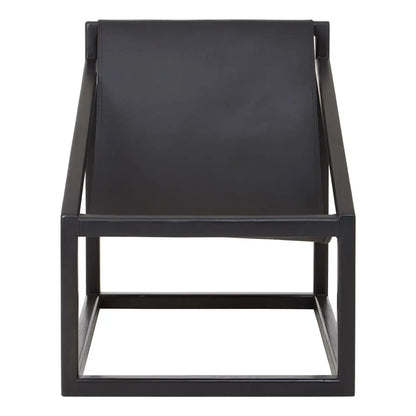 aRmanica BANDARI BLACK CUBIC FRAME CHAIR