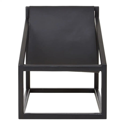 aRmanica BANDARI BLACK CUBIC FRAME CHAIR