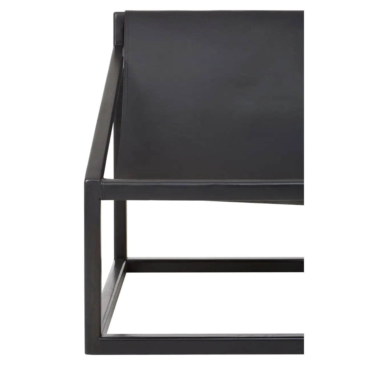 aRmanica BANDARI BLACK CUBIC FRAME CHAIR