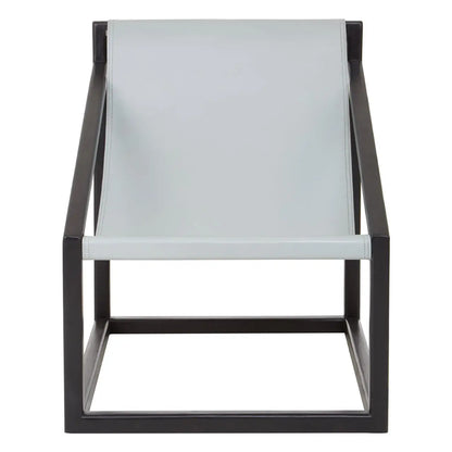 aRmanica BANDARI GREY CUBIC FRAME CHAIR