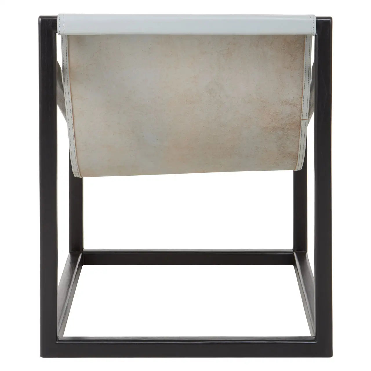 aRmanica BANDARI GREY CUBIC FRAME CHAIR