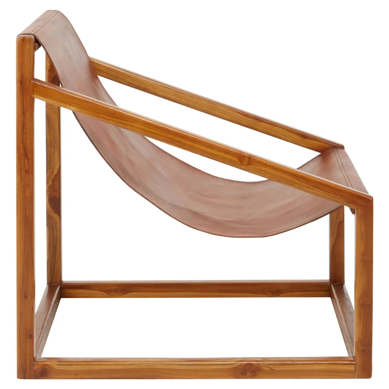 aRmanica BANDARI BROWN CUBIC FRAME CHAIR