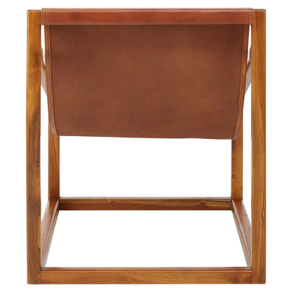 aRmanica BANDARI BROWN CUBIC FRAME CHAIR