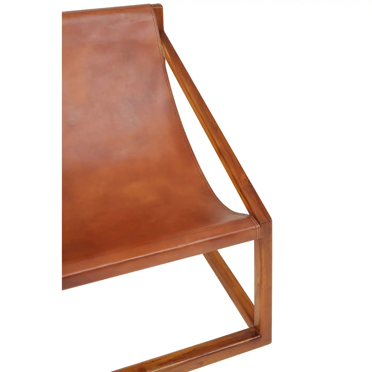 aRmanica BANDARI BROWN CUBIC FRAME CHAIR