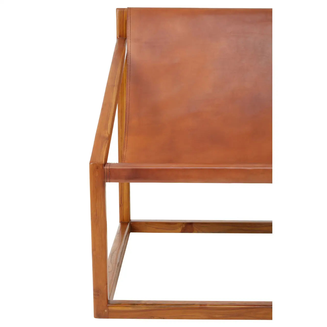 aRmanica BANDARI BROWN CUBIC FRAME CHAIR