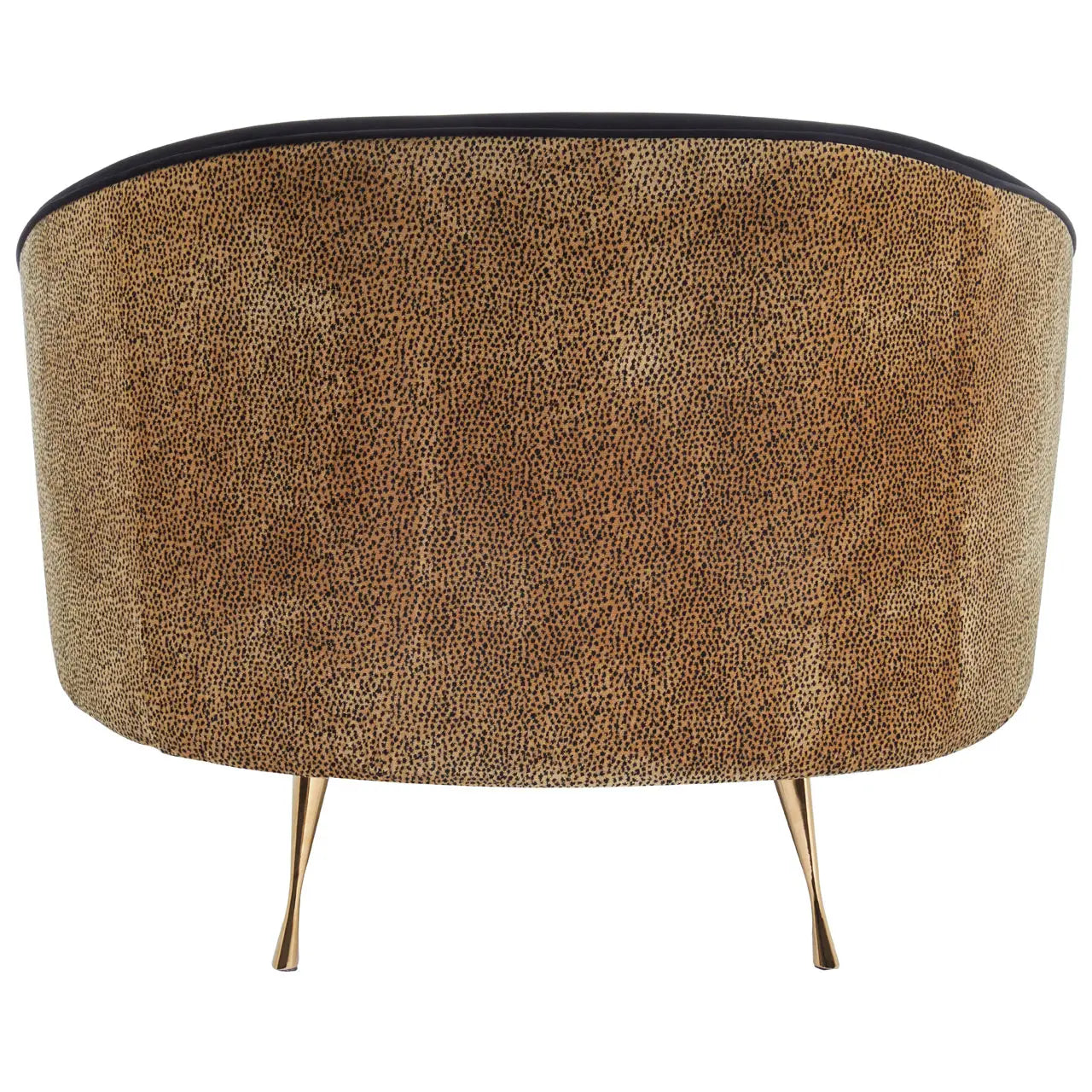 aRmanica MANHATTAN LEOPARD PRINT ARMCHAIR