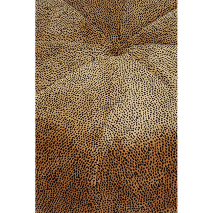 aRmanica DISTRICT LEOPARD PRINT POUFFE