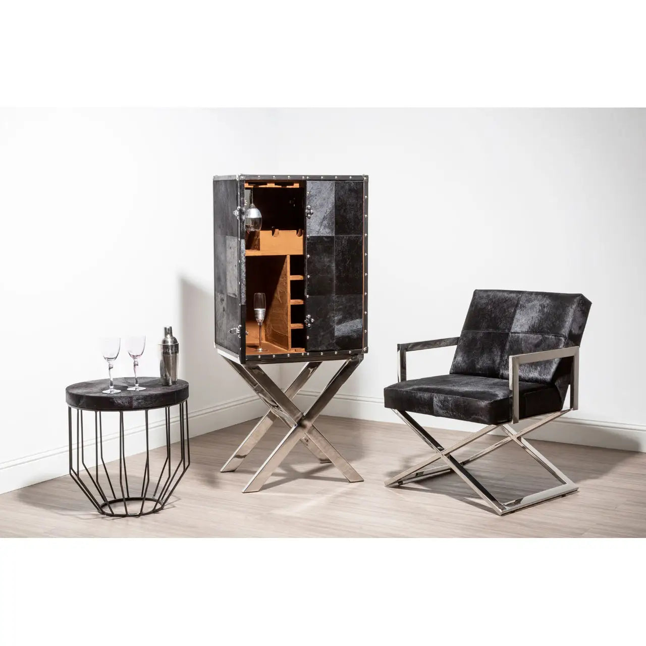 aRmanica MAYFAIR TOWNHOUSE CROSS BASE DRINKS CABINET