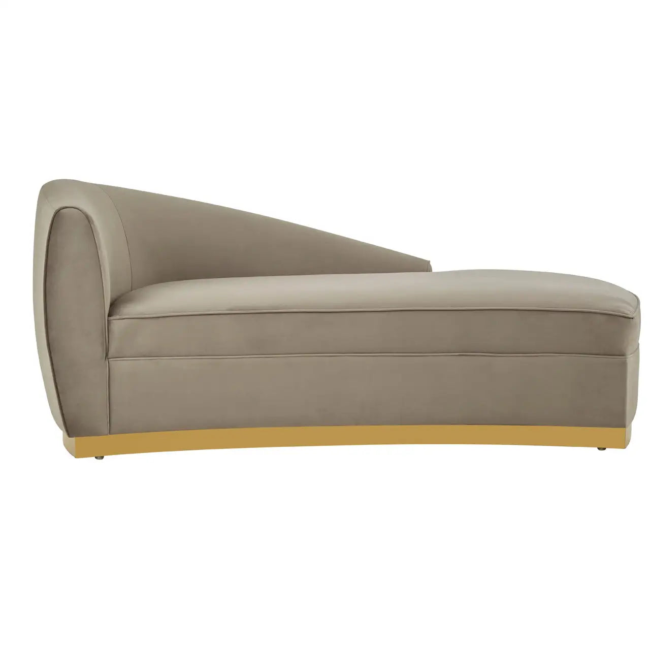 aRmanica CHELSEA GREY LEFT ARM CHAISE LONGUE