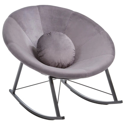 aRmanica ORTA GREY ROCKING CHAIR