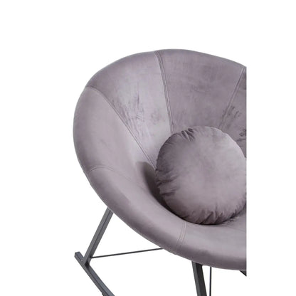 aRmanica ORTA GREY ROCKING CHAIR