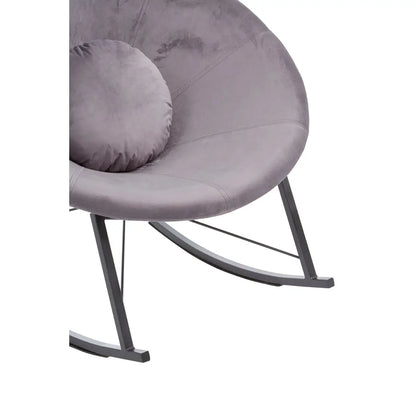 aRmanica ORTA GREY ROCKING CHAIR