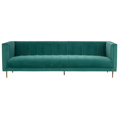 aRmanica OTYLIA 3 SEAT GREEN SOFA