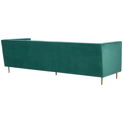 aRmanica OTYLIA 3 SEAT GREEN SOFA