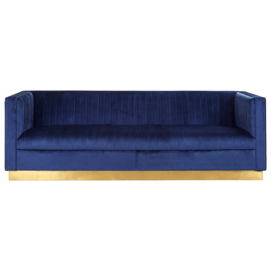 aRmanica WINK THREE SEAT BLUE SOFA